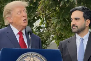 Trump and Mamdani Face Off at Gracie Mansion Amid Press Bans and Legal Challenges Over Haitian Protections