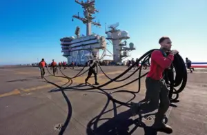 Defense Secretary Pete Hegseth Awards Presidential Unit Citation to USS Abraham Lincoln Crew Following Record-Breaking Iran Mission