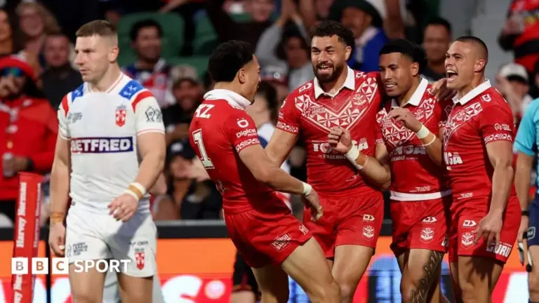 England Left Counting the Cost of Errors as Impressive Tonga Claim Historic World Cup Victory in Perth
