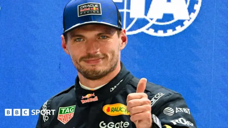 Singapore Grand Prix: Max Verstappen beats George Russell to Singapore sprint pole